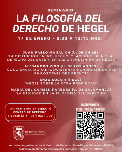 Seminario La Filosofía del Derecho de Hegel