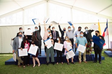 Fotos ceremonias de graduación titulados en 2020