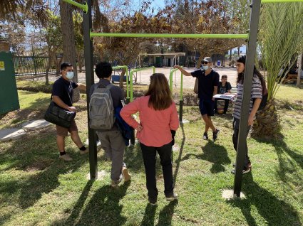 Fructífera reunión entre estudiantes de Agronomía y Director de Deportes y Actividad Física PUCV