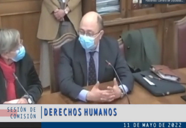 Profesor Manuel Núñez expone ante la Comisión de Derechos Humanos y Pueblos Originarios de la Cámara de Diputadas y Diputados de Chile