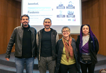 Académicos y dirigentes juveniles se reunieron para conversar sobre precariedad laboral, pandemia y organización en tiempos de crisis