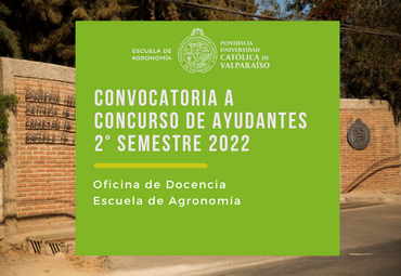 Convocatoria a concurso de ayudantes segundo semestres 2022