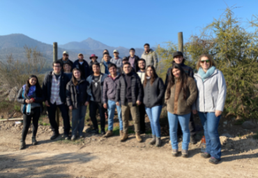 Productiva visita de curso de Agronomía de la Universidad de Talca a Estación Experimental La Palma