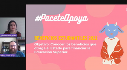 PACE PUCV realiza charla de beneficios en Educación Superior