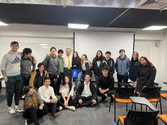 Visita de estudiantes Colegio San Ignacio de La Salle