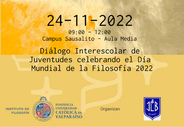 DIÁLOGO INTERESCOLAR DE JUVENTUDES CELEBRANDO EL DÍA MUNDIAL DE LA FILOSOFÍA 2022