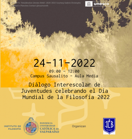 DIÁLOGO INTERESCOLAR DE JUVENTUDES CELEBRANDO EL DÍA MUNDIAL DE LA FILOSOFÍA 2022