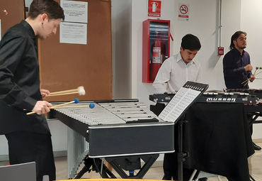 “Más arte, más cultura en tu campus” llegó a Ingeniería de Construcción y Transporte PUCV