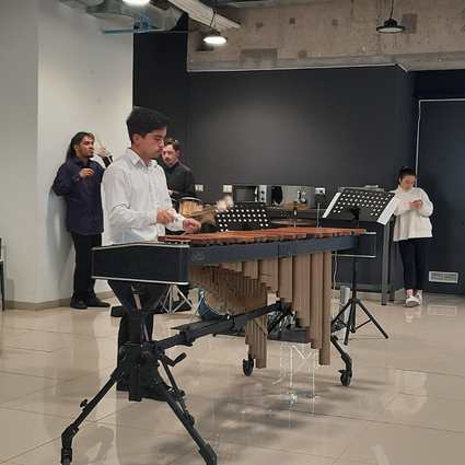 “Más arte, más cultura en tu campus” llegó a Ingeniería de Construcción y Transporte PUCV