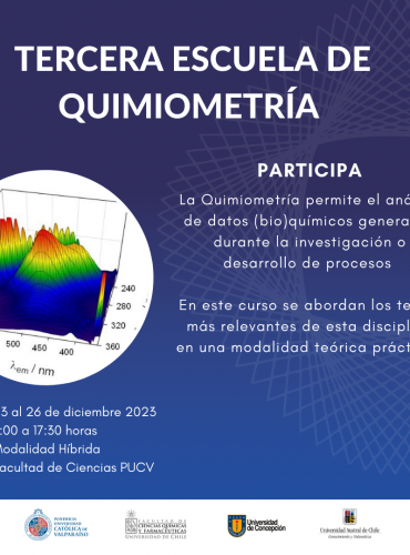 Tercera Escuela de Quimiometría