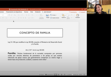 Seminario sobre tratamiento del niño, niña y adolescente en materia de derecho de familia, mediación familiar y responsabilidad penal juvenil es llevado con éxito en nuestra Escuela