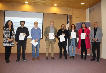 Representantes de proyectos suscriben compromiso con Fondos Concursables DGVM 2023