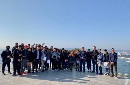 Visita Liceo Benjamín Vicuña Mackenna a ENE PUCV