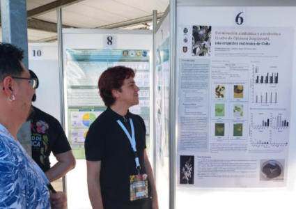 Profesor y estudiantes del Instituto de Biología PUCV participan en XXXIV Reunión Anual Sociedad de Botánica de Chile