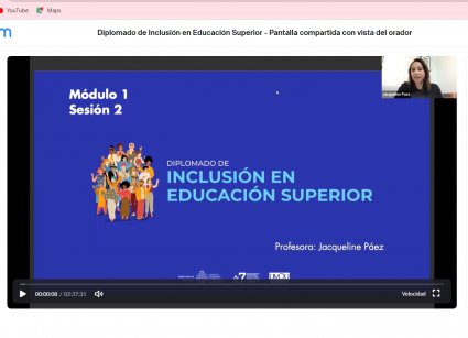 Diplomado de Inclusión en Educación Superior da cierre a su primer módulo