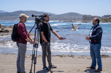 Equipo interdisciplinario de la ECM trabaja en proyecto FONDEF para proteger playas con bosque de algas y arrecifes artificiales