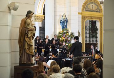 Más de 600 personas disfrutaron del Concierto de Resurrección de la PUCV