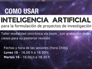 Curso on line "Cómo usar Inteligencia Artificial para la formulación de proyectos de investigación"