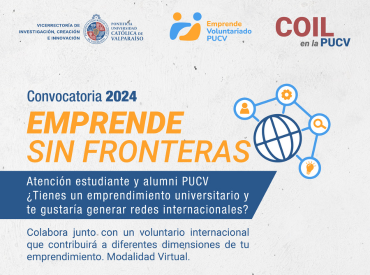 Convocatoria Emprende Sin Fronteras PUCV