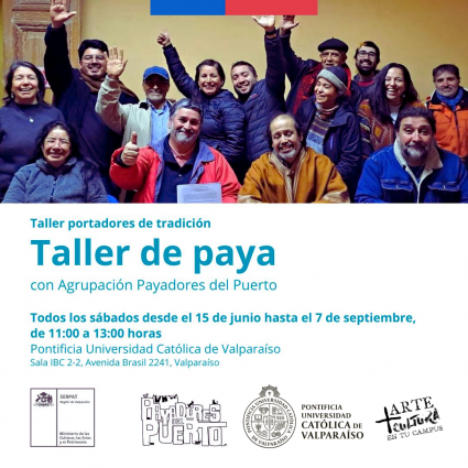 Abiertas inscripciones para Taller de Payas