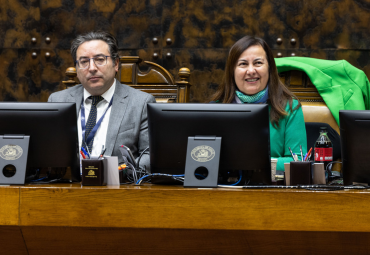 Profesora Claudia Poblete realiza charla "Lenguaje claro en el ámbito legislativo" en el Senado