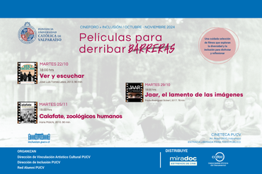 PUCV organiza ciclo de cine inclusivo: Películas para derribar barreras