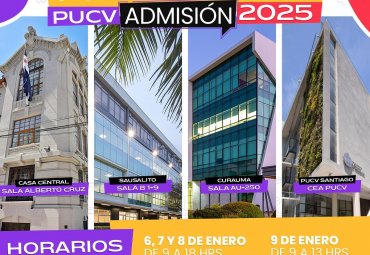 Semana de Postulaciones PUCV - Admisión 2025